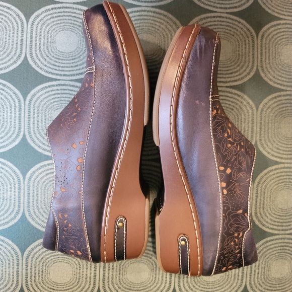 Spring Steps L'Artiste Navy Burbank Clogs - Sz 41 EU - Picture 5 of 13